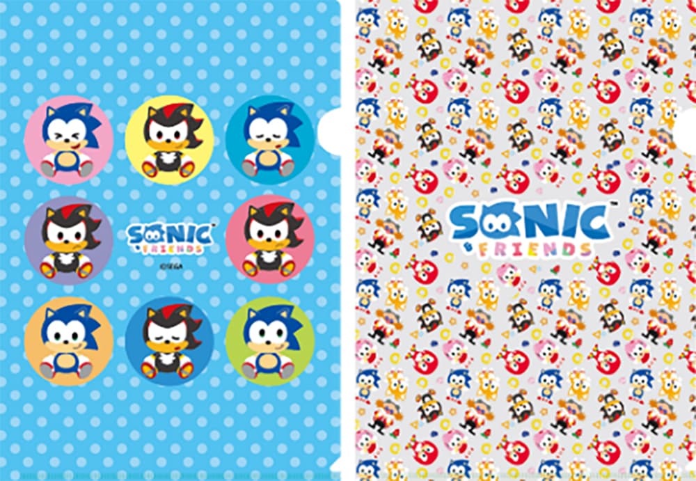 税込2,000円以上の購入でオリジナルデザインの『SONIC & FRIENDS』クリアファイルを1枚プレゼント