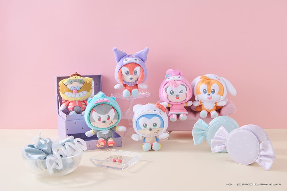 ソニックxキティ　コラボぬいぐるみ　非売品　プライズ　SEGA セガ ソニックxキティ コラボぬいぐるみ 非売品 プライズ SEGA セガ