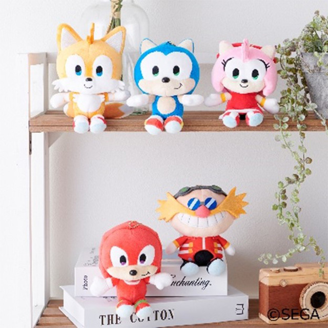 SONIC&FRIENDS マスコット 各1760円