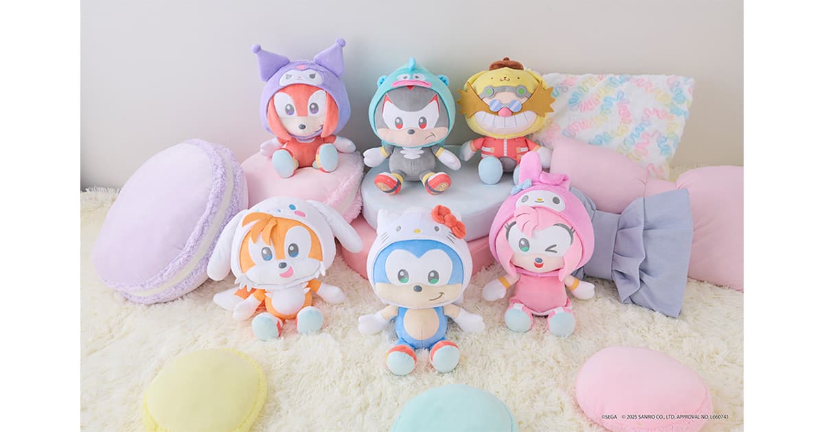 悶絶級の可愛さで、ファンを虜に！『SONIC & FRIENDS Sanrio